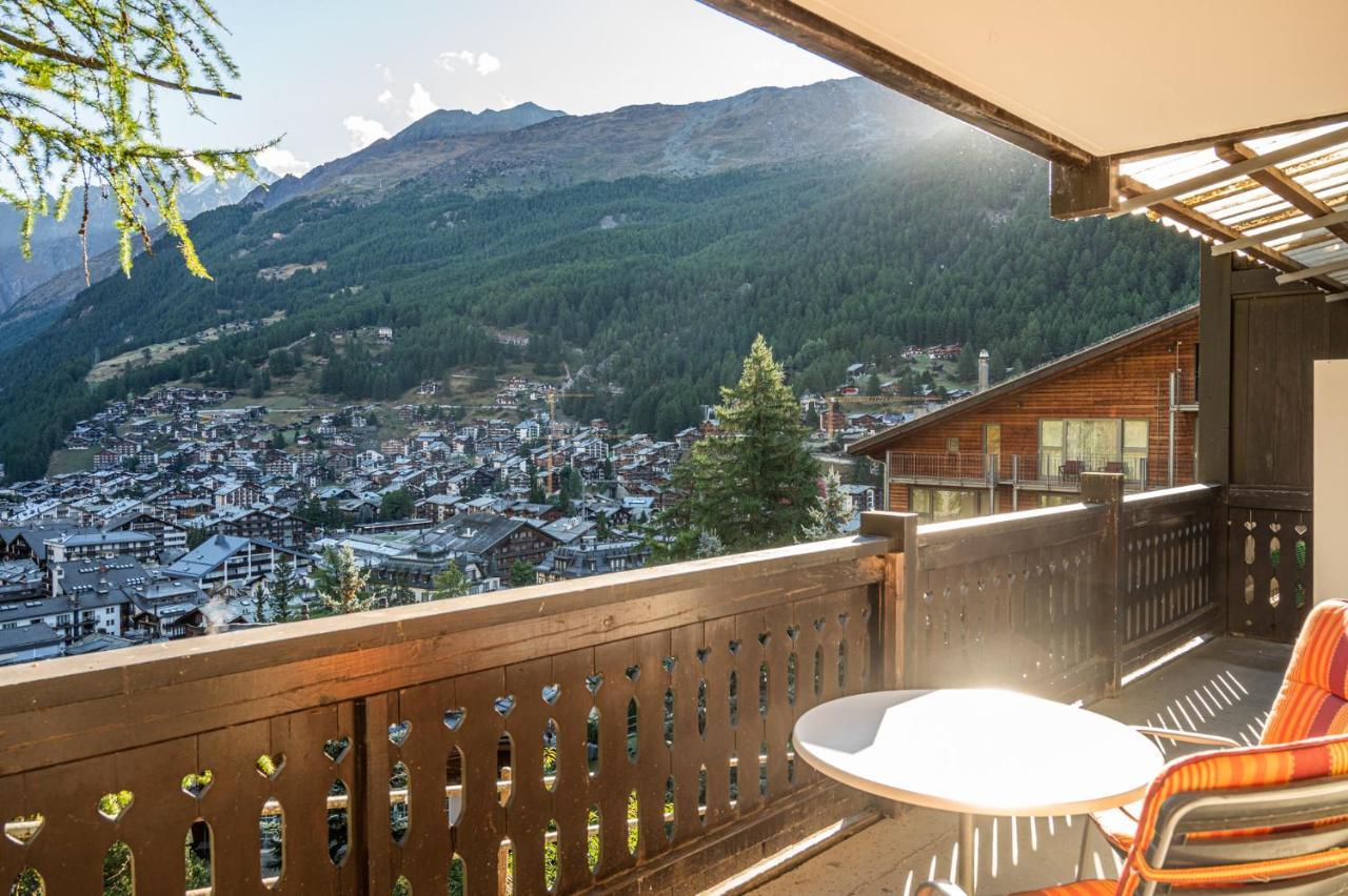 Studio Direkt Im Zentrum, Tolle Terrasse, Aussicht Zermatt Esterno foto